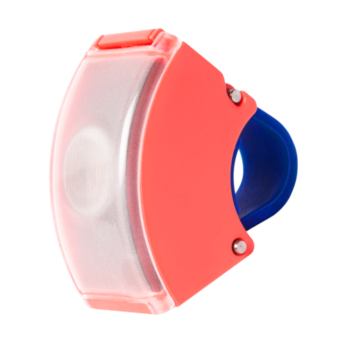 Predné svetlo Curve Bookman USB (FARBA: Neon Coral/Blue)